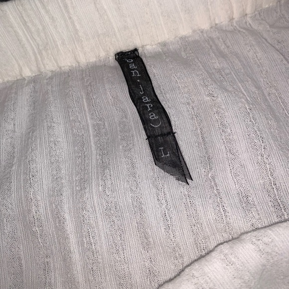 Banjara Womens Off the Shoulder Top Crochet Trim Cottagecore - Picture 3 of 4